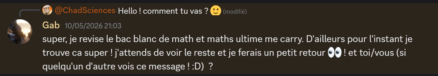 Témoignage